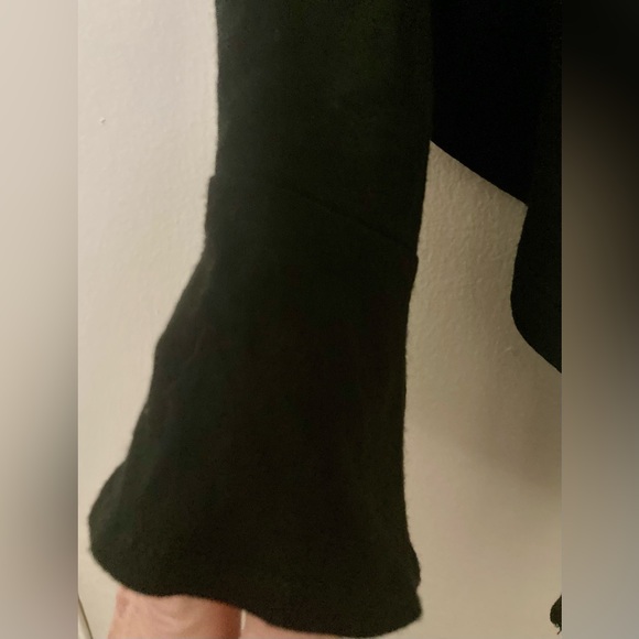 Arden B  SOLD Black Shrug ruffle detail - Picture 3 of 12